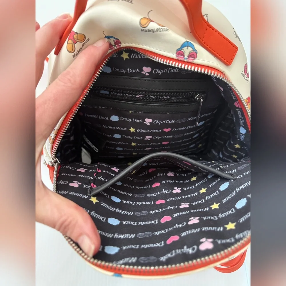 Disney x Loungefly Mickey & Friends Bottoms Up Mini Backpack